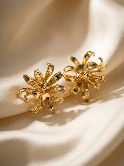 Fleur | Floral Stud Earrings