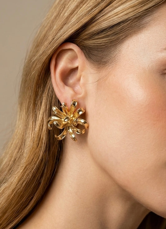 Fleur | Floral Stud Earrings