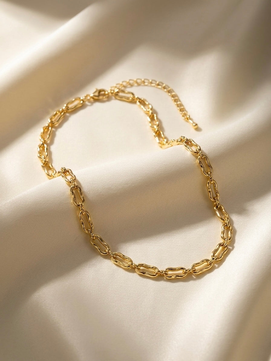 Lumen Link | Paperclip Chain Necklace