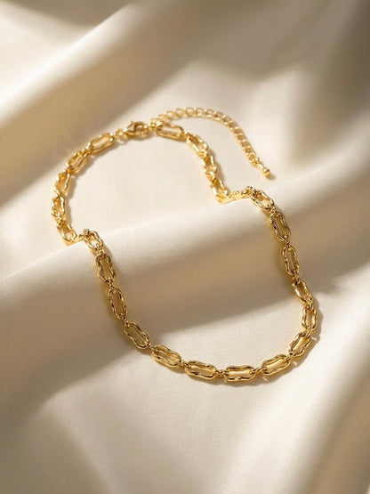 Lumen Link | Paperclip Chain Necklace