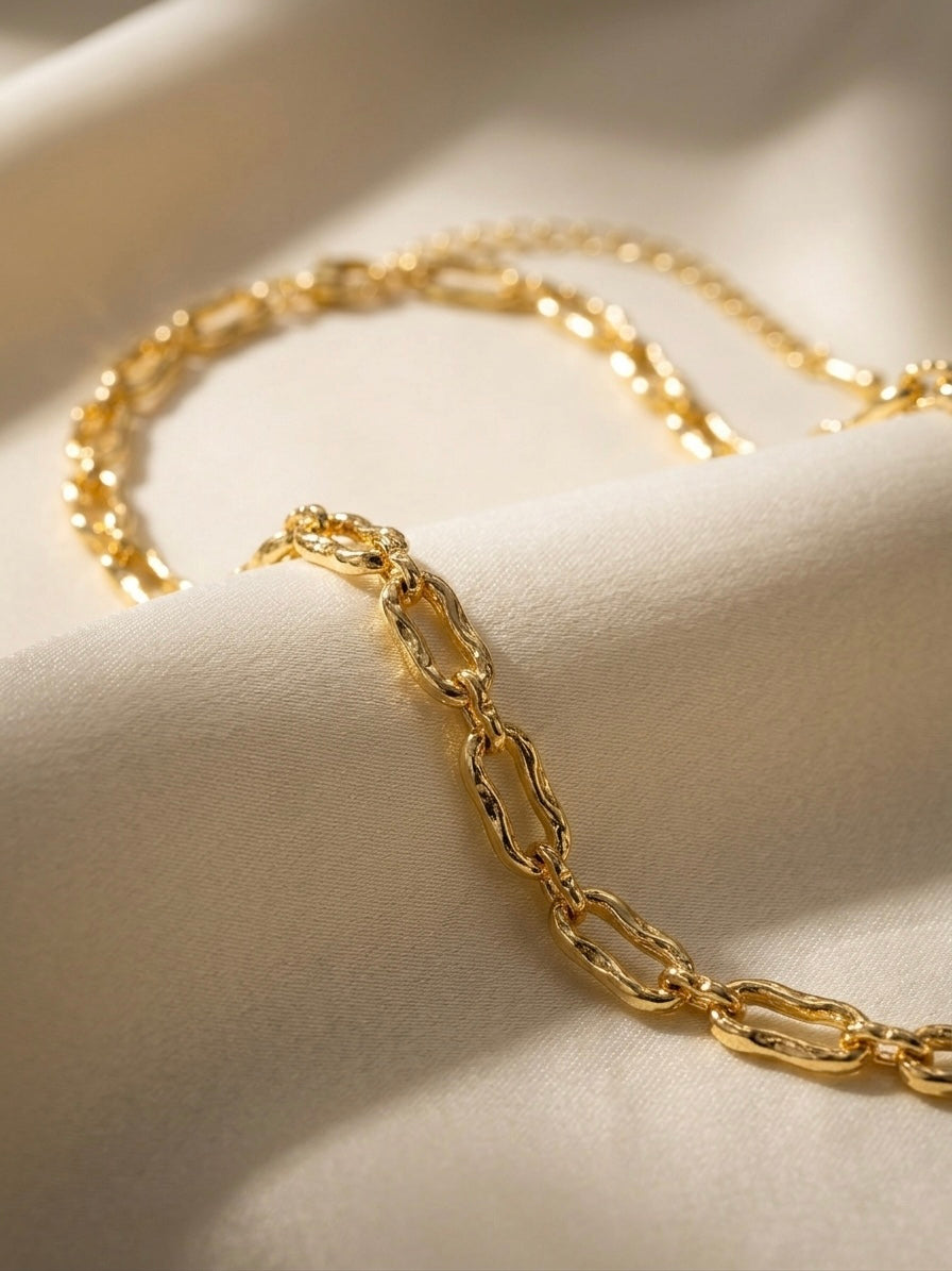 Lumen Link | Paperclip Chain Necklace