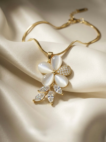 Blossom | Floral Pendant Necklace