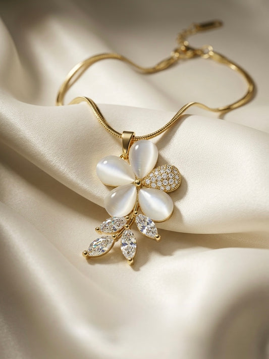 Blossom | Floral Pendant Necklace