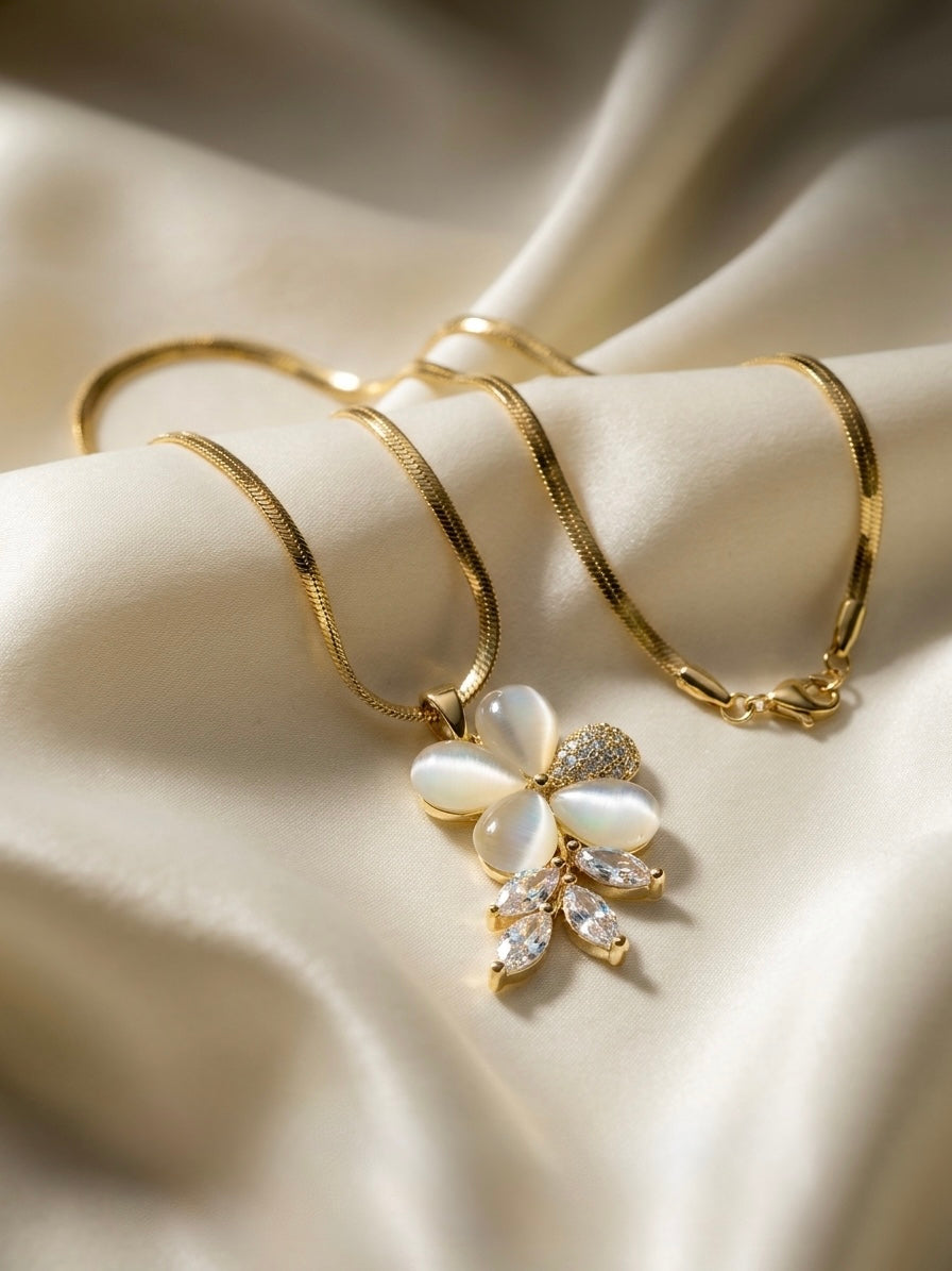 Blossom | Floral Pendant Necklace