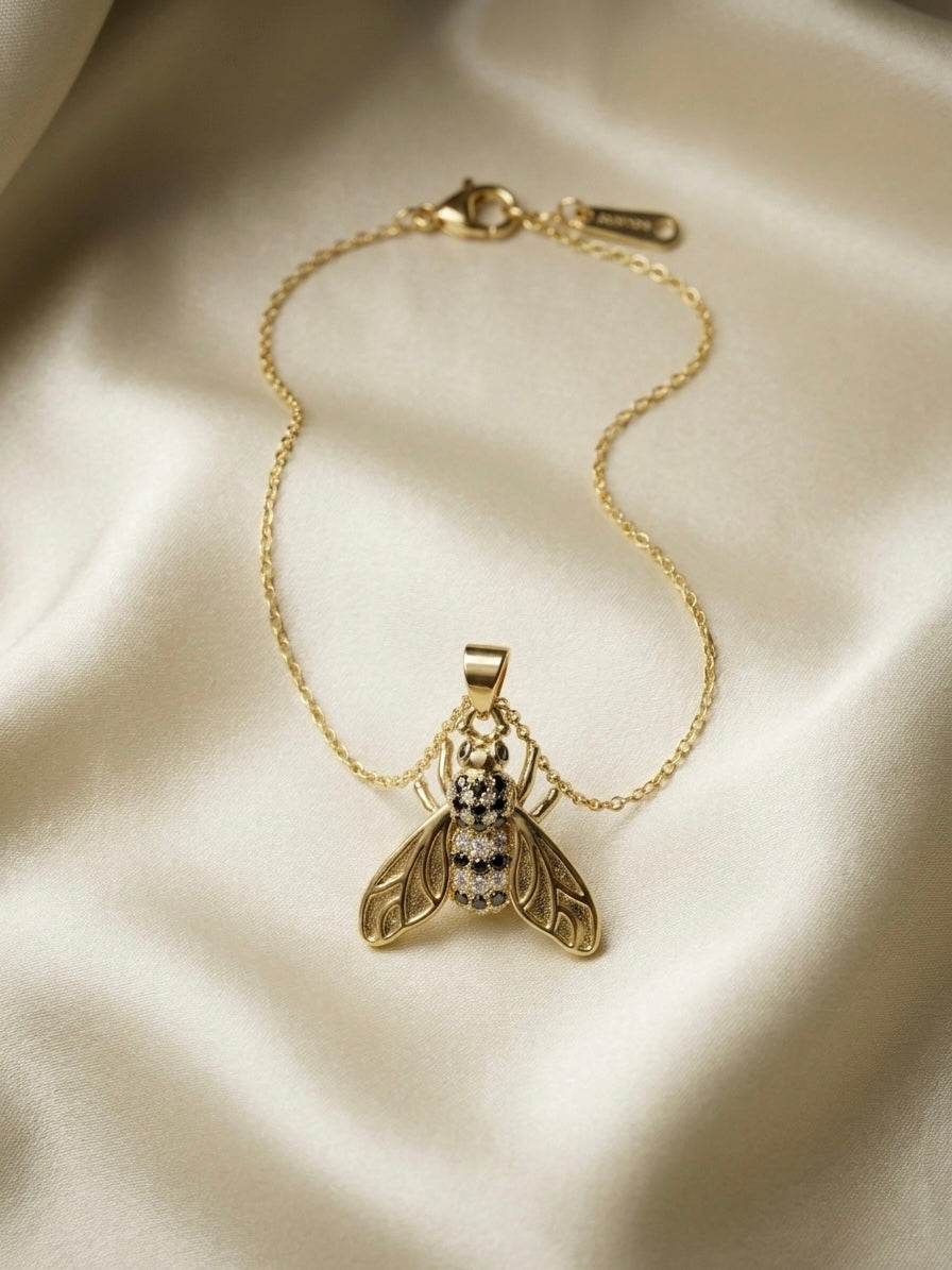 Honeybee | Bee Pendant Necklace
