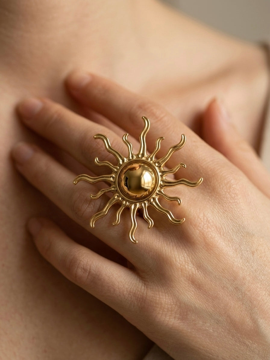 Solis | Sunburst Ring