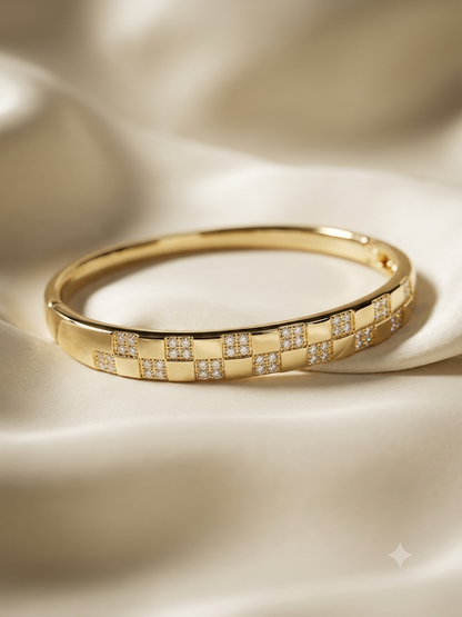 Chesse | Checkered Bangle