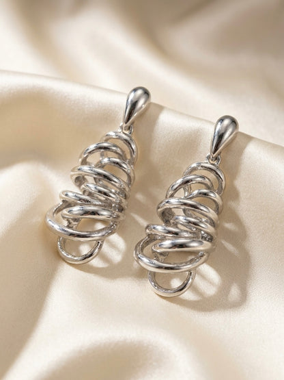 Sway | Spiral Drop Earrings