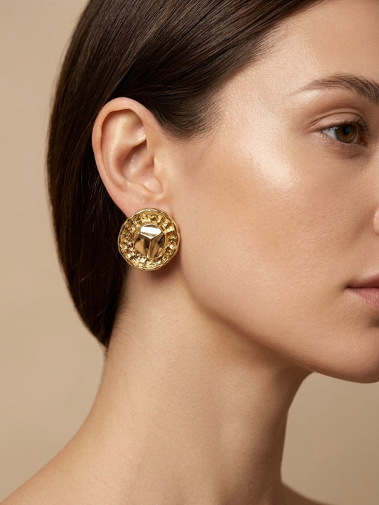 Molten| Metal Earrings