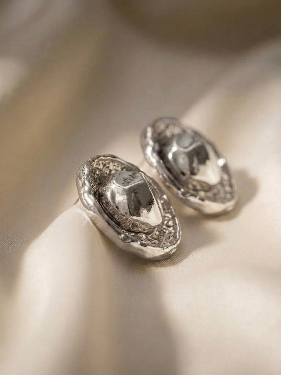 Molten| Metal Earrings
