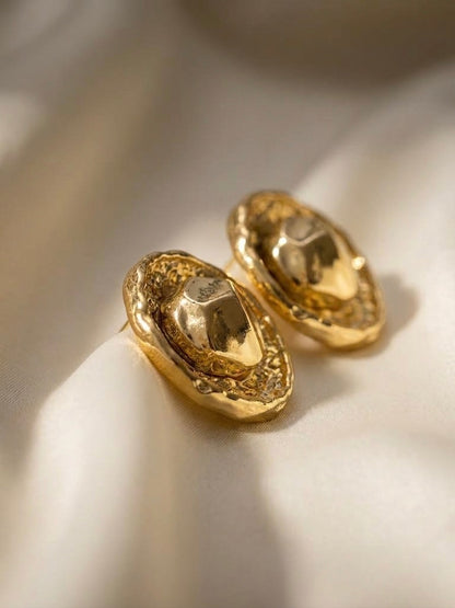 Molten| Metal Earrings