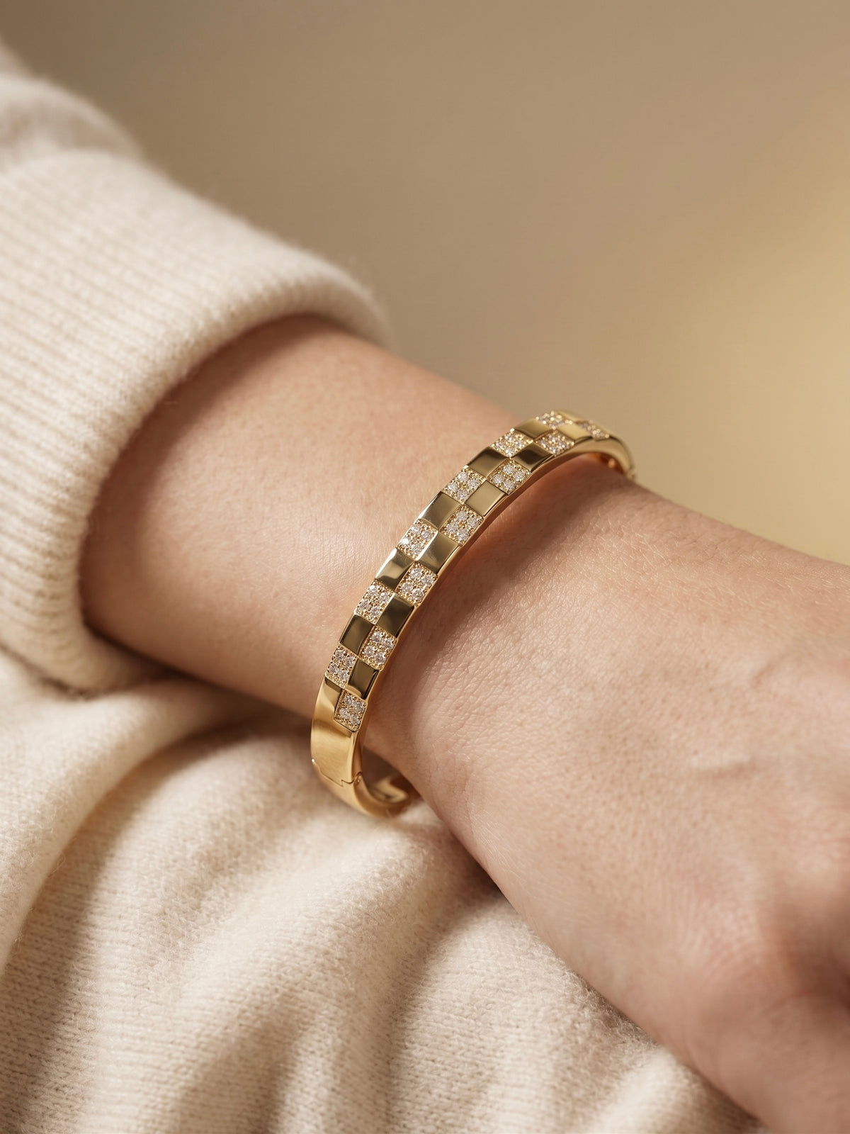 Chesse | Checkered Bangle