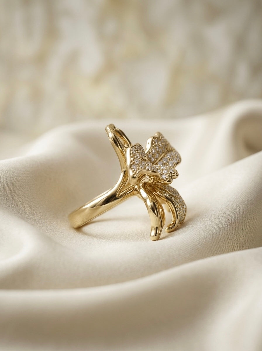 Fiora | Crystal Bloom Ring