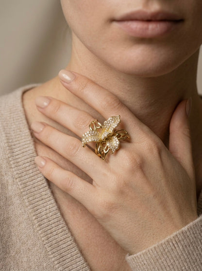 Fiora | Crystal Bloom Ring