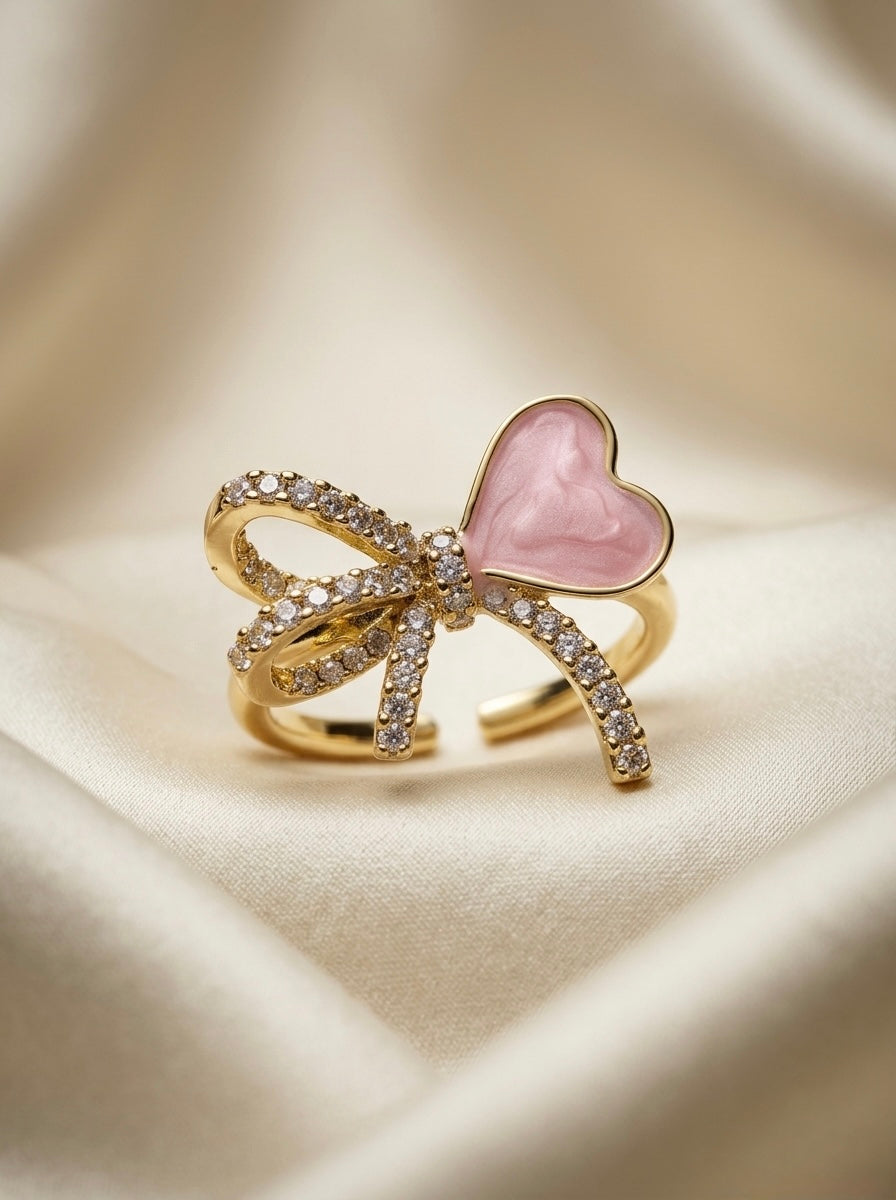 Amour | Heart Statement Ring