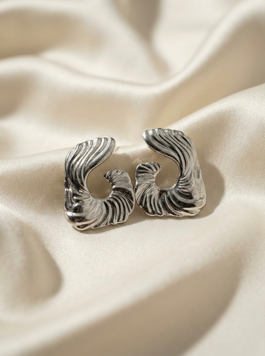Dune | Sculpted Hoop Earrings