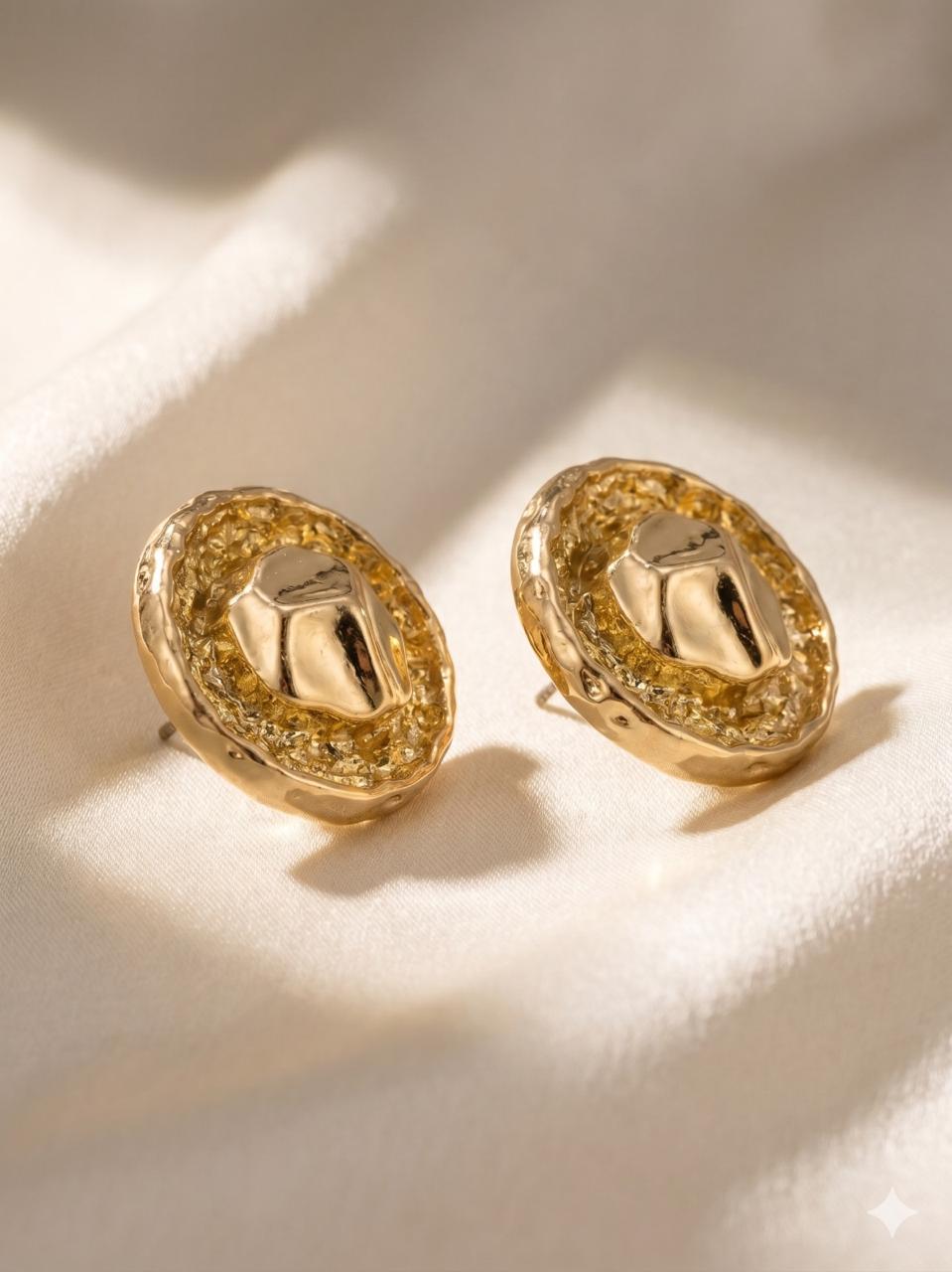 Évora Molten Metal Earrings